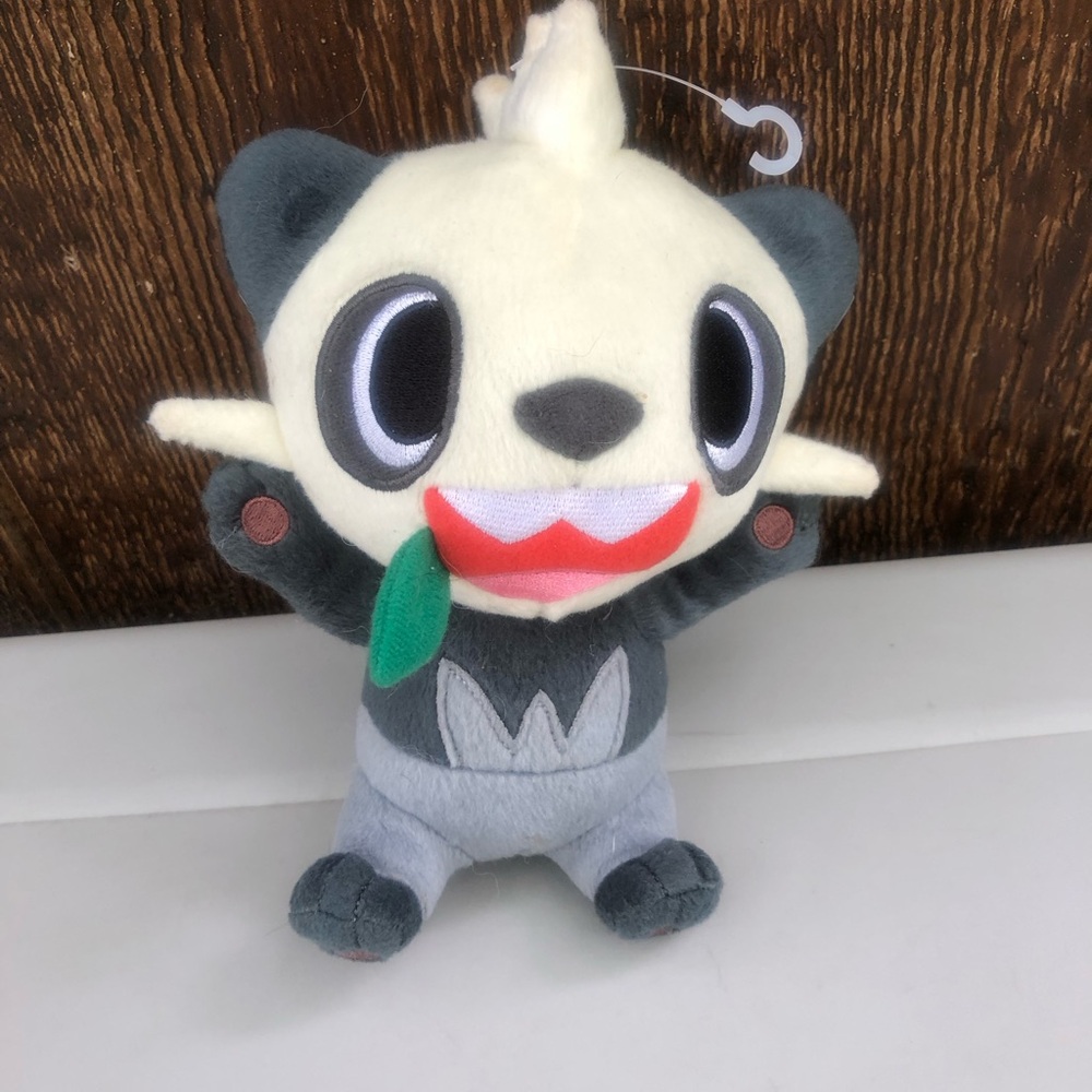 Pancham Pokémon Plush Wide Mouth 2016